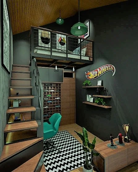 Kamar Tidur Modular & Meja Belajar