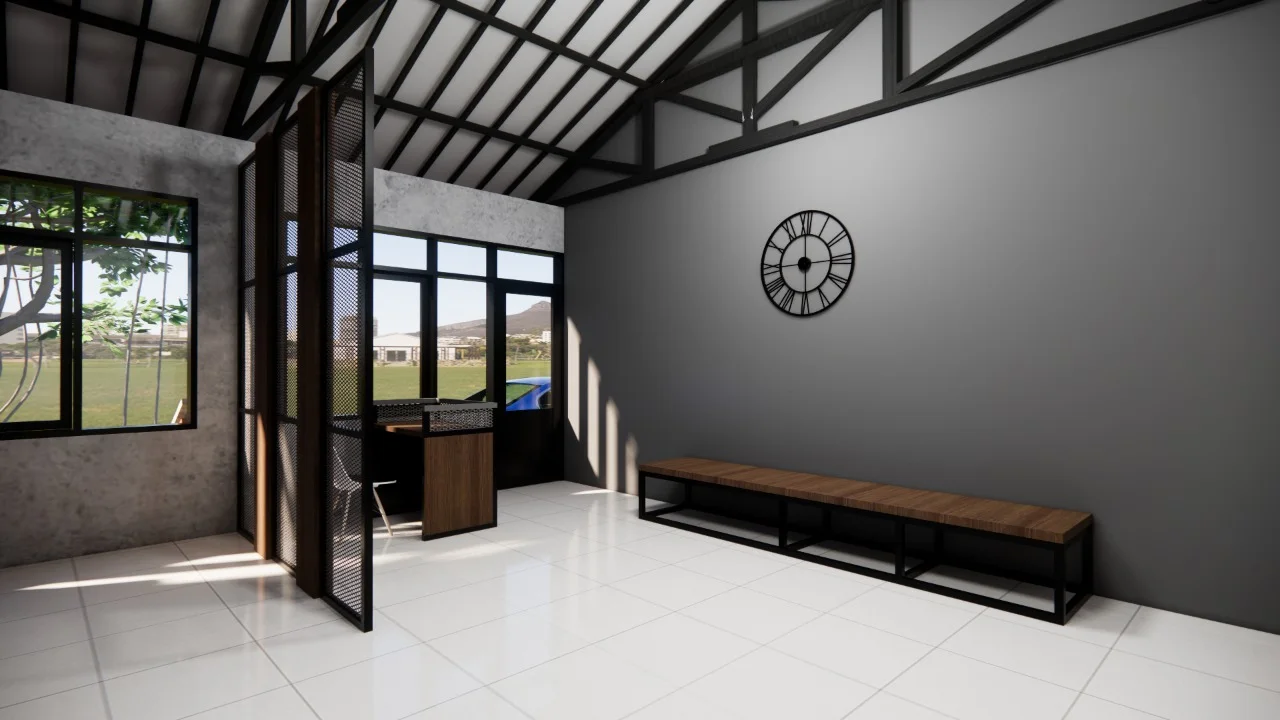 Vanity Mirror & Warm Lighting 3000K